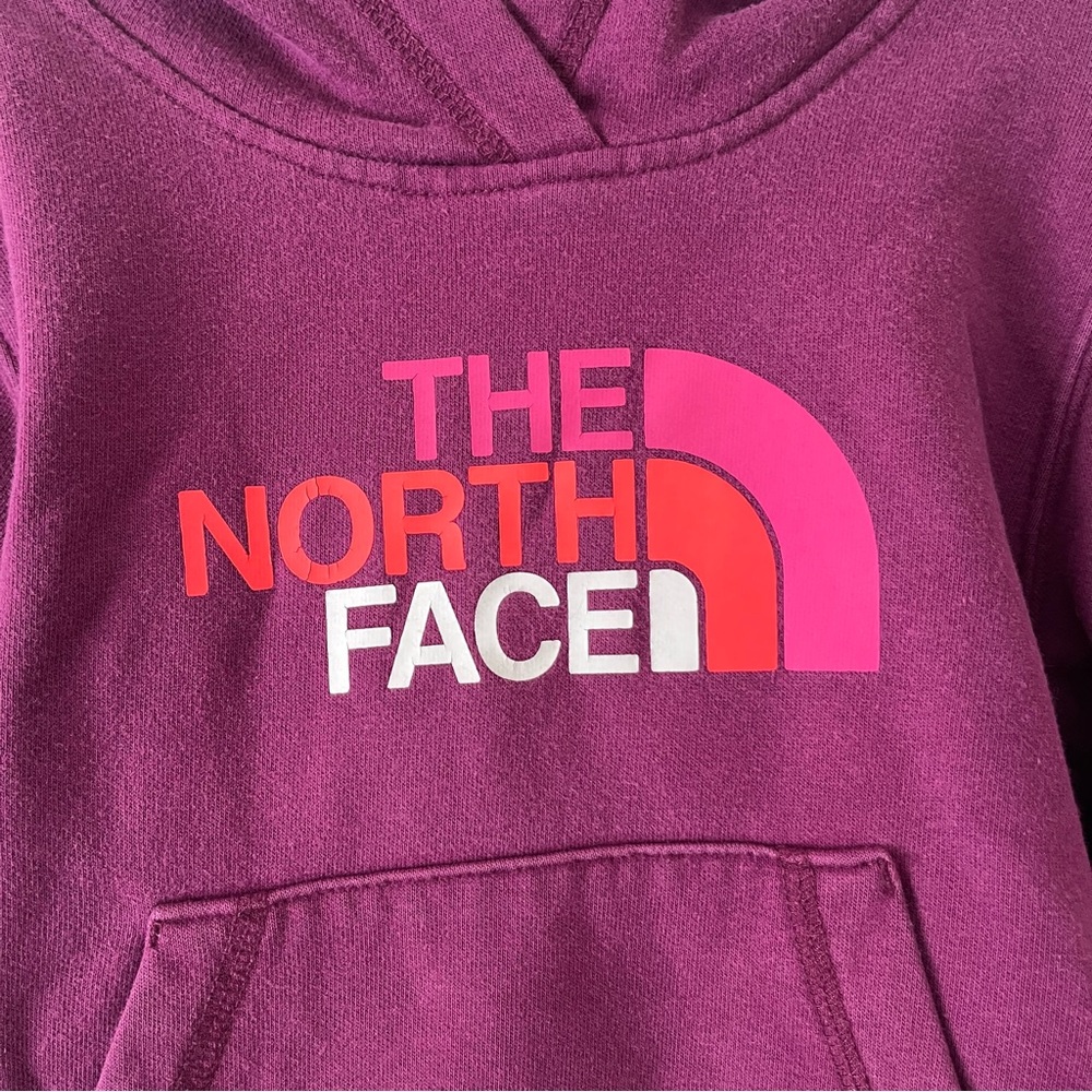 Kids The North Face Hoodie Sweatshirt 7/8 - Picture 2 of 5